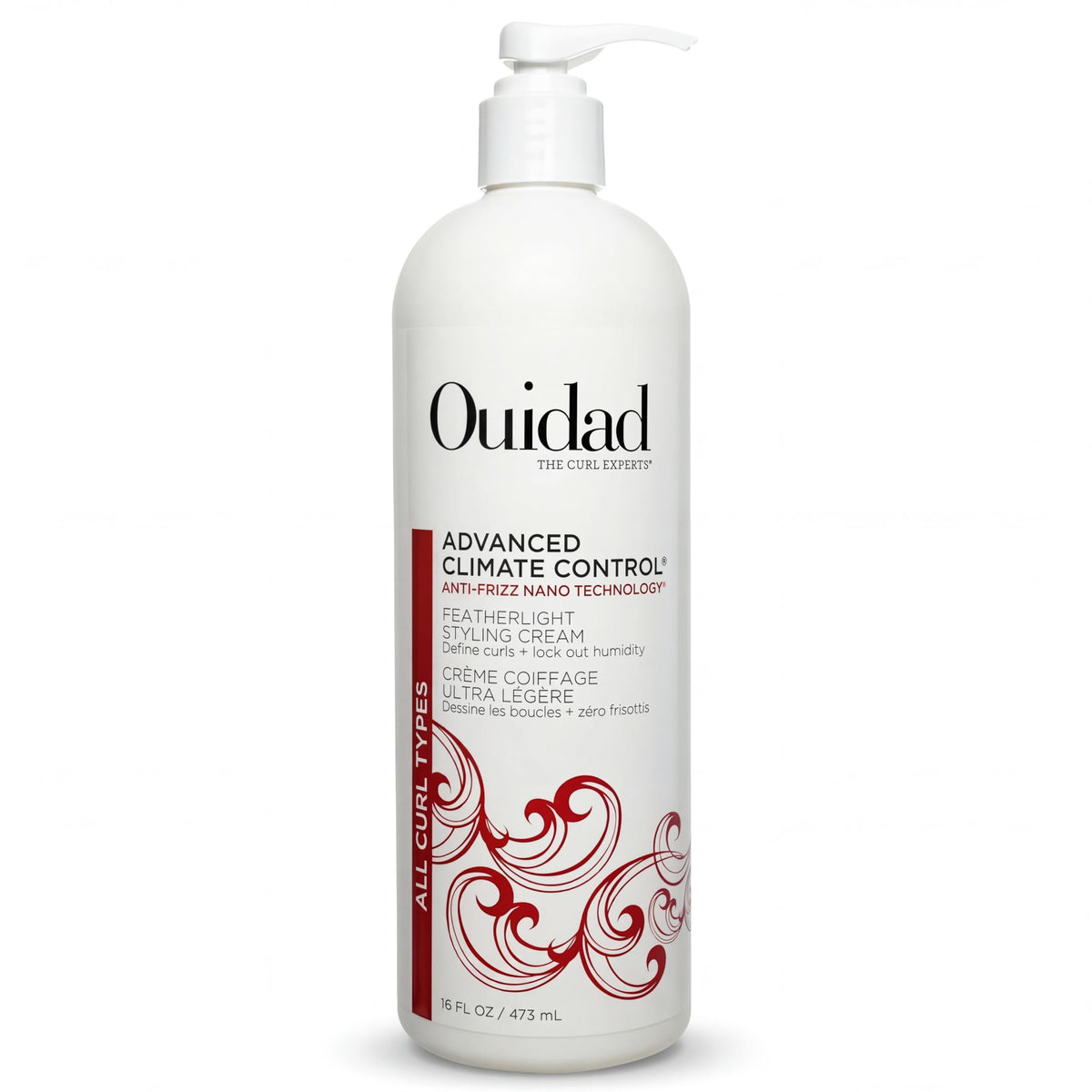 Ouidad Advanced Climate Control Styling Cream 16 fl oz front view