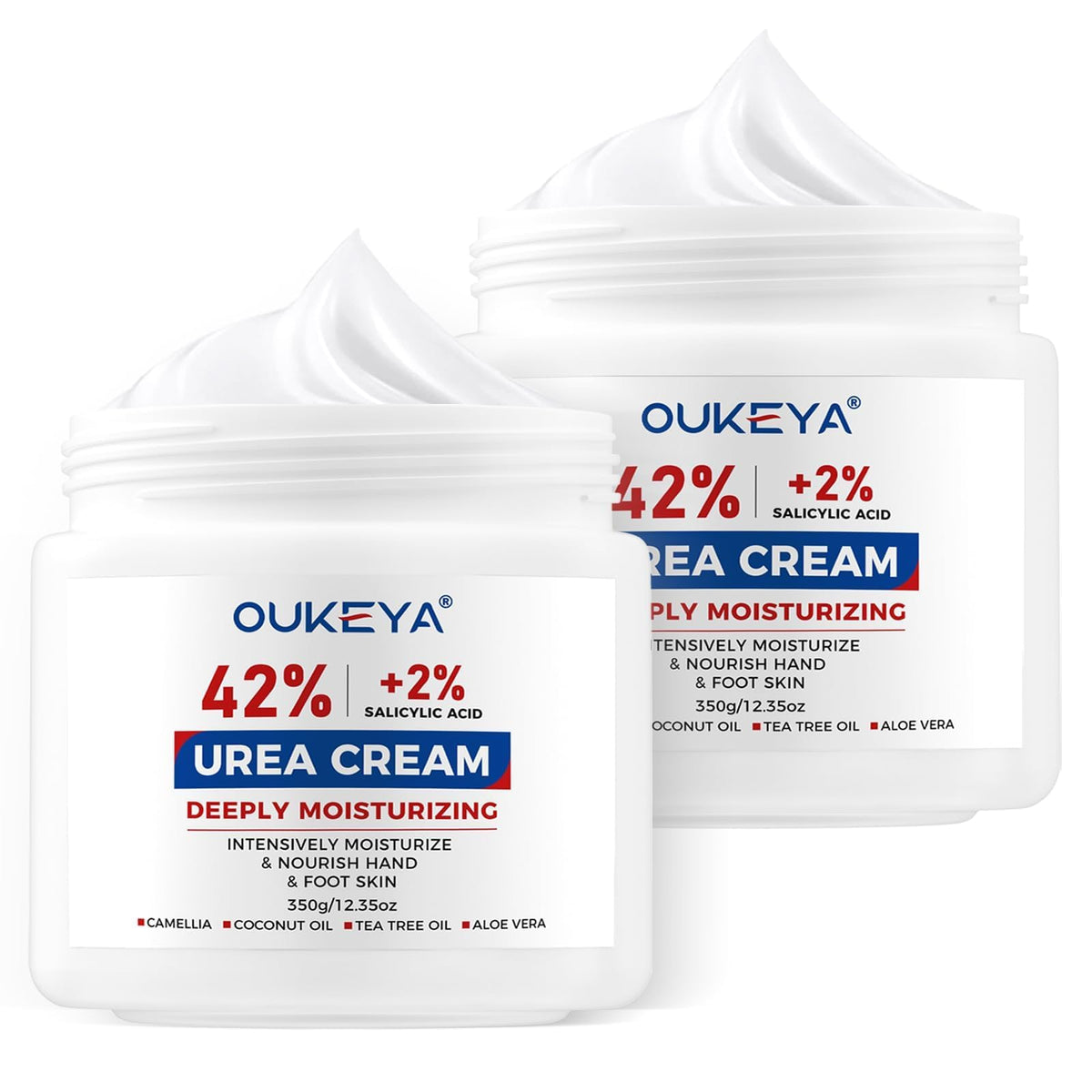 OUKEYA 42% Urea Cream 5.29 oz front view