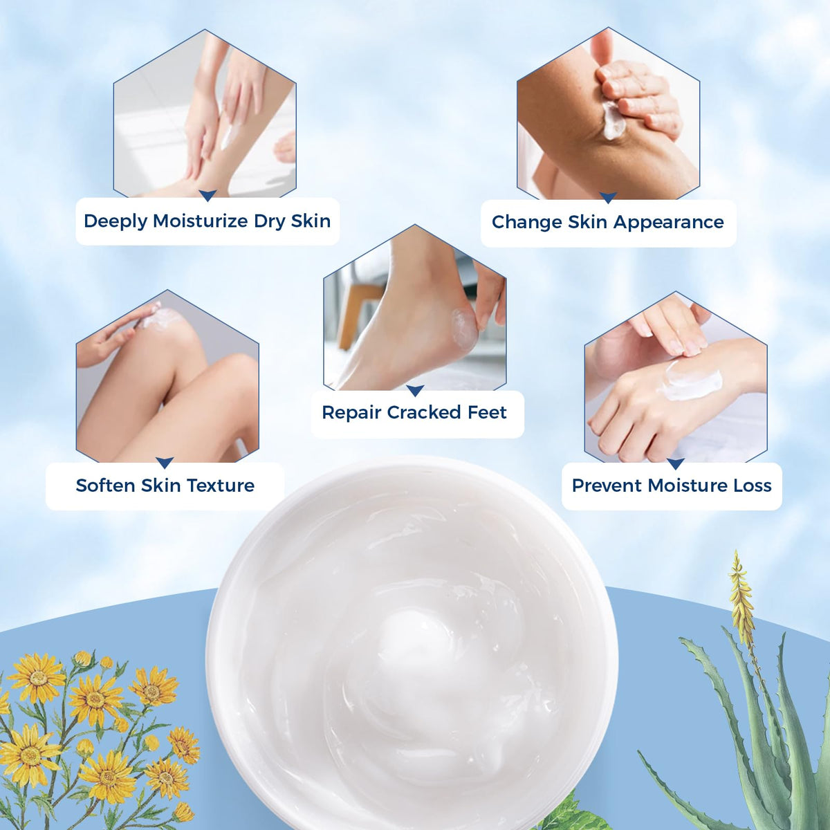 OUKEYA Urea Cream 12.35 oz packaging