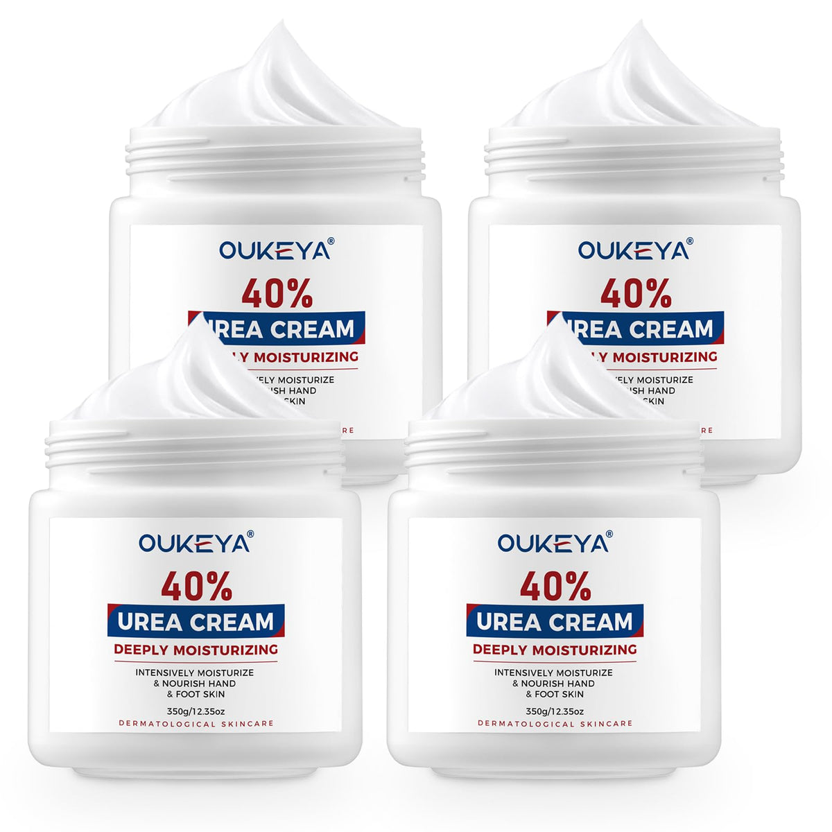 OUKEYA Urea Cream 40% front view with packaging