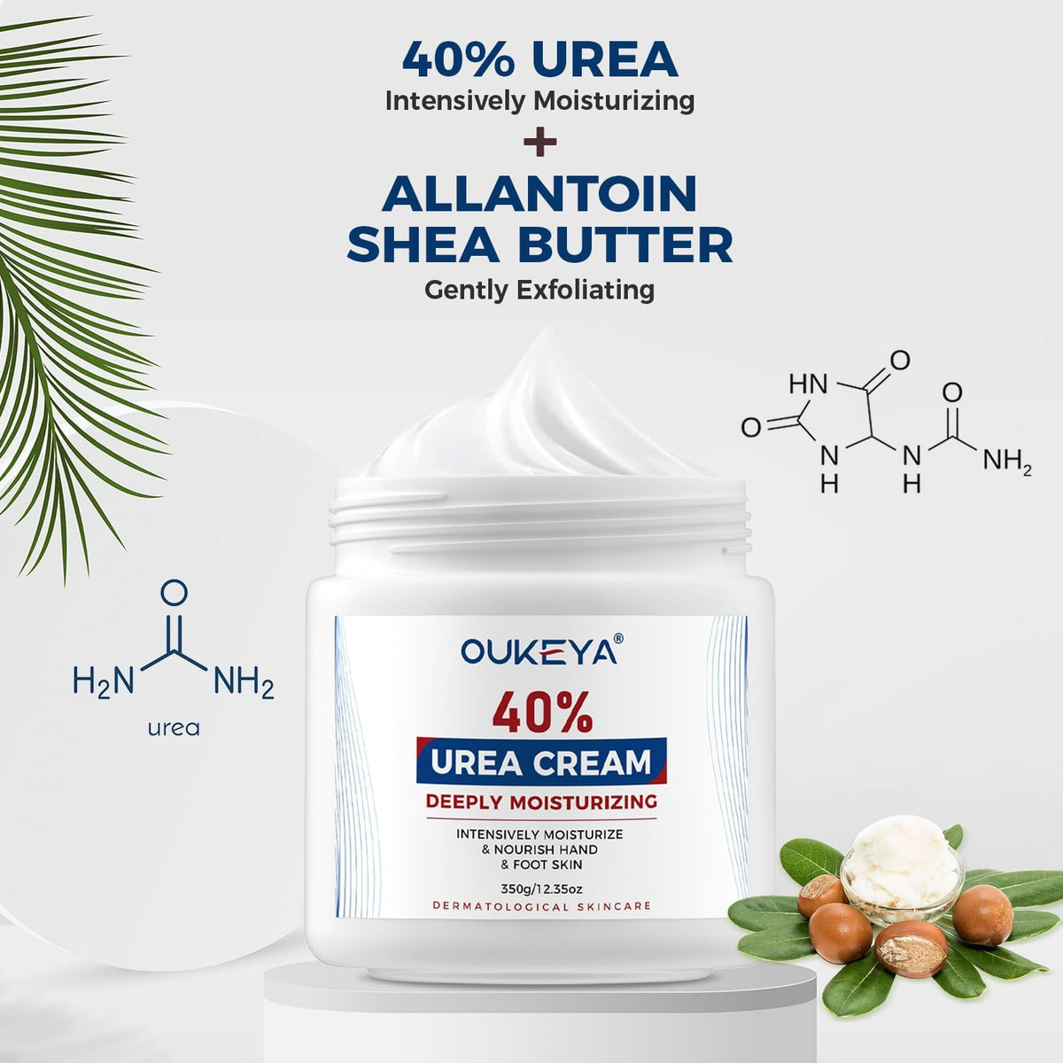 OUKEYA Urea Cream 40% ingredients list