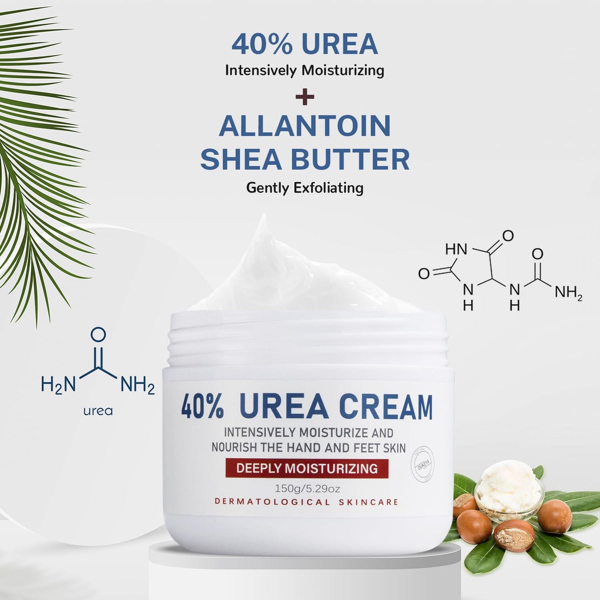 OUKEYA Urea Cream 40 Percent texture close-up