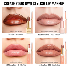 Oulac Cherry Lipliner Pencil on makeup table