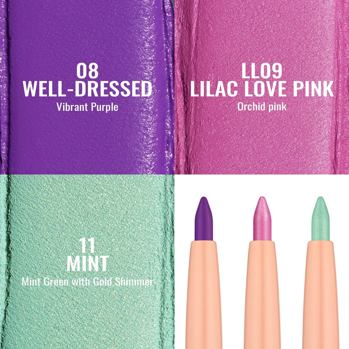 Oulac lip liner in shade 08 close-up