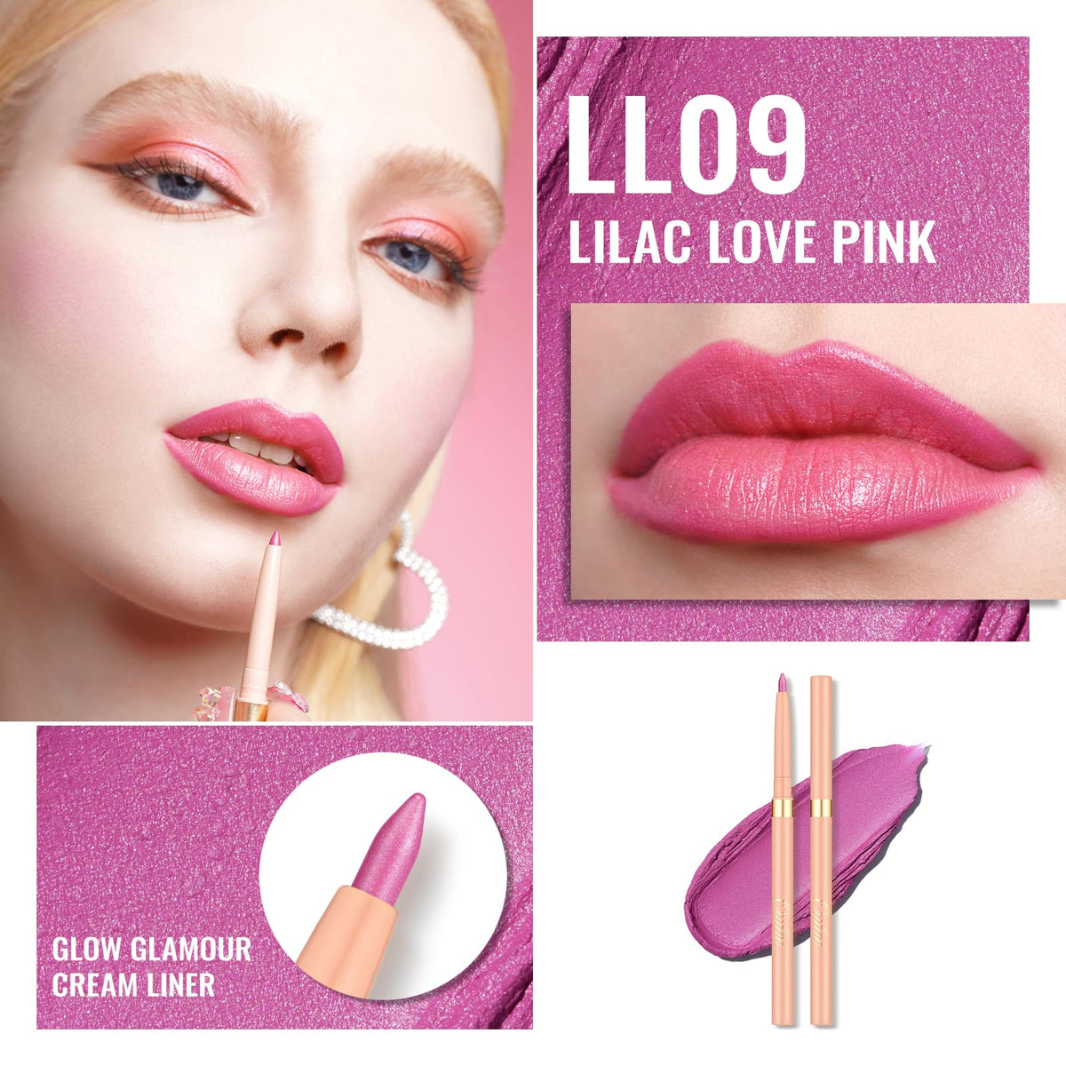 Oulac lip liner retractable design close-up