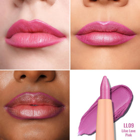 Oulac lip liner swatch on skin