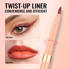 Oulac Waterproof Lipliner Pencil LL05 Seductive in a makeup bag