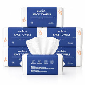 ourmed life Disposable Face Towels 600 Count front view