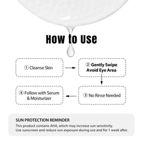 ourmed life toner pads showing the dual-sided design
