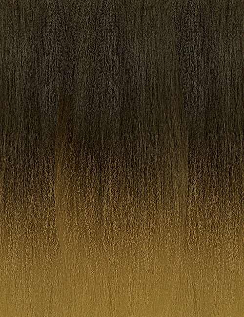 Outre X-Pression Braid 42-inch displayed with accessories