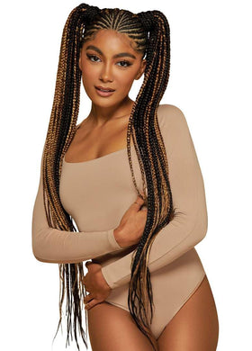 Outre X-Pression Braid styled in a braid