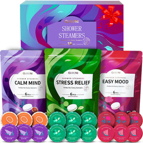 Ouwuni Shower Steamers 18 Pack assorted scents front view