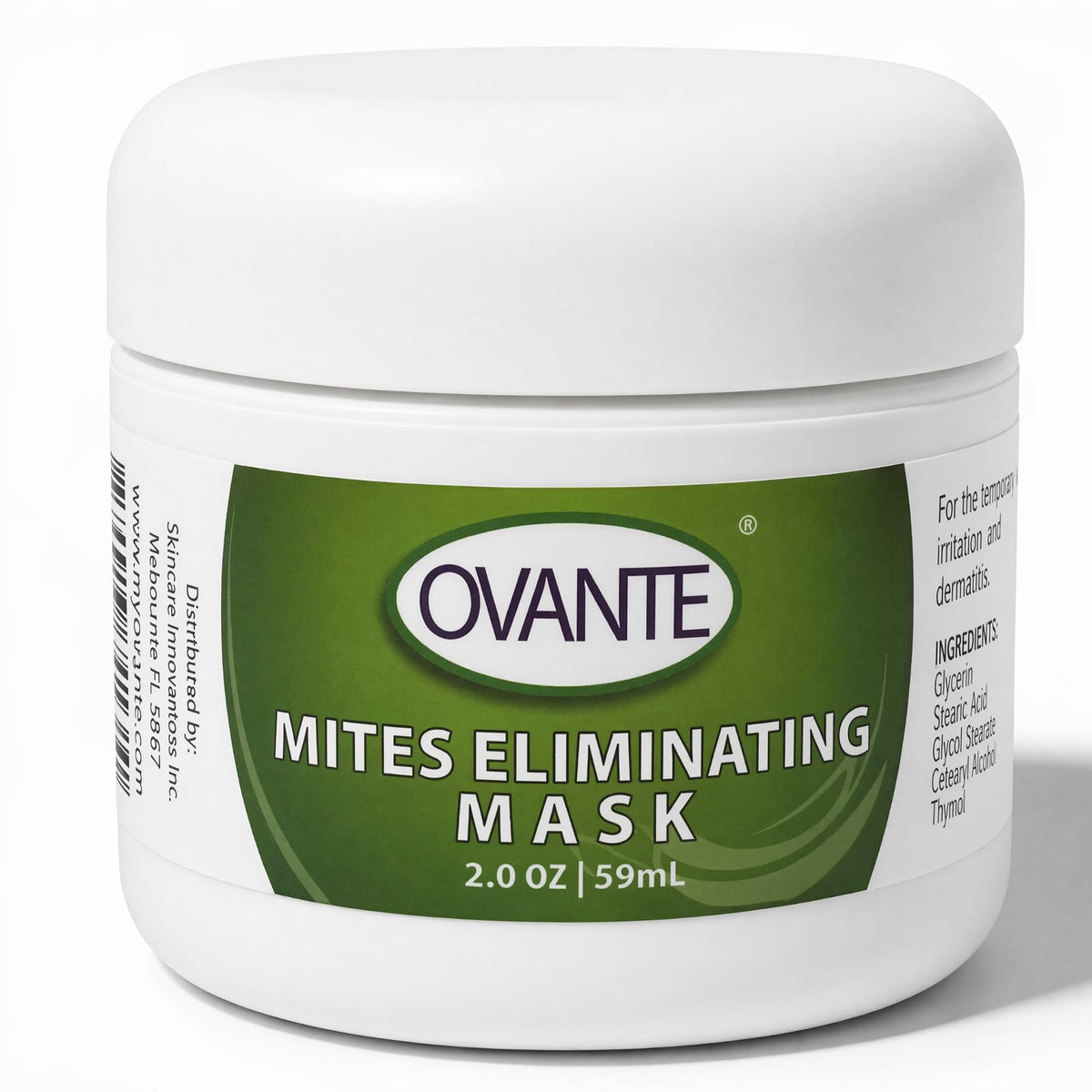 OVANTE Demodex Eliminating Face Mask 2.0 OZ front view