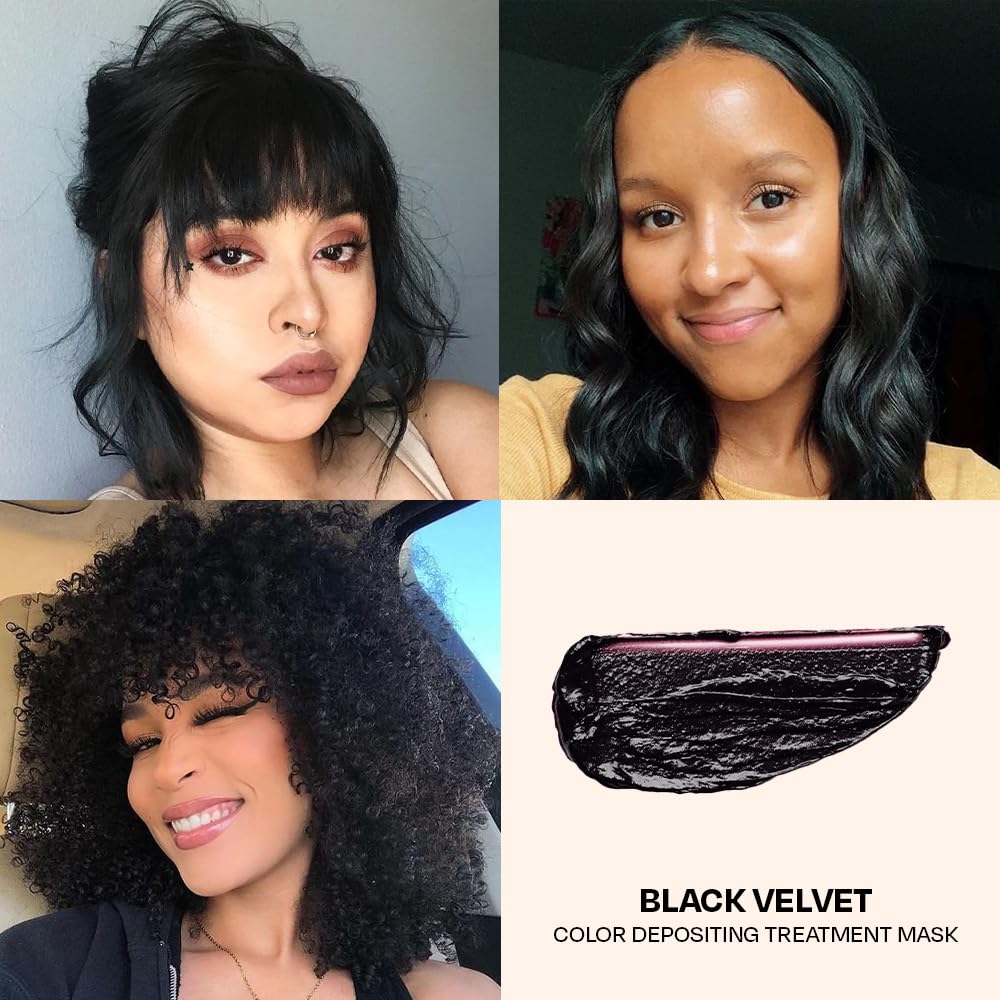 oVertone Black Velvet Conditioner texture close-up