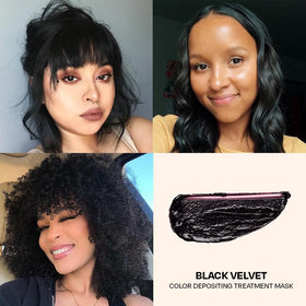 oVertone Black Velvet Conditioner texture close-up