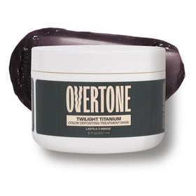 oVertone Color Depositing Hair Mask Twilight Titanium front view