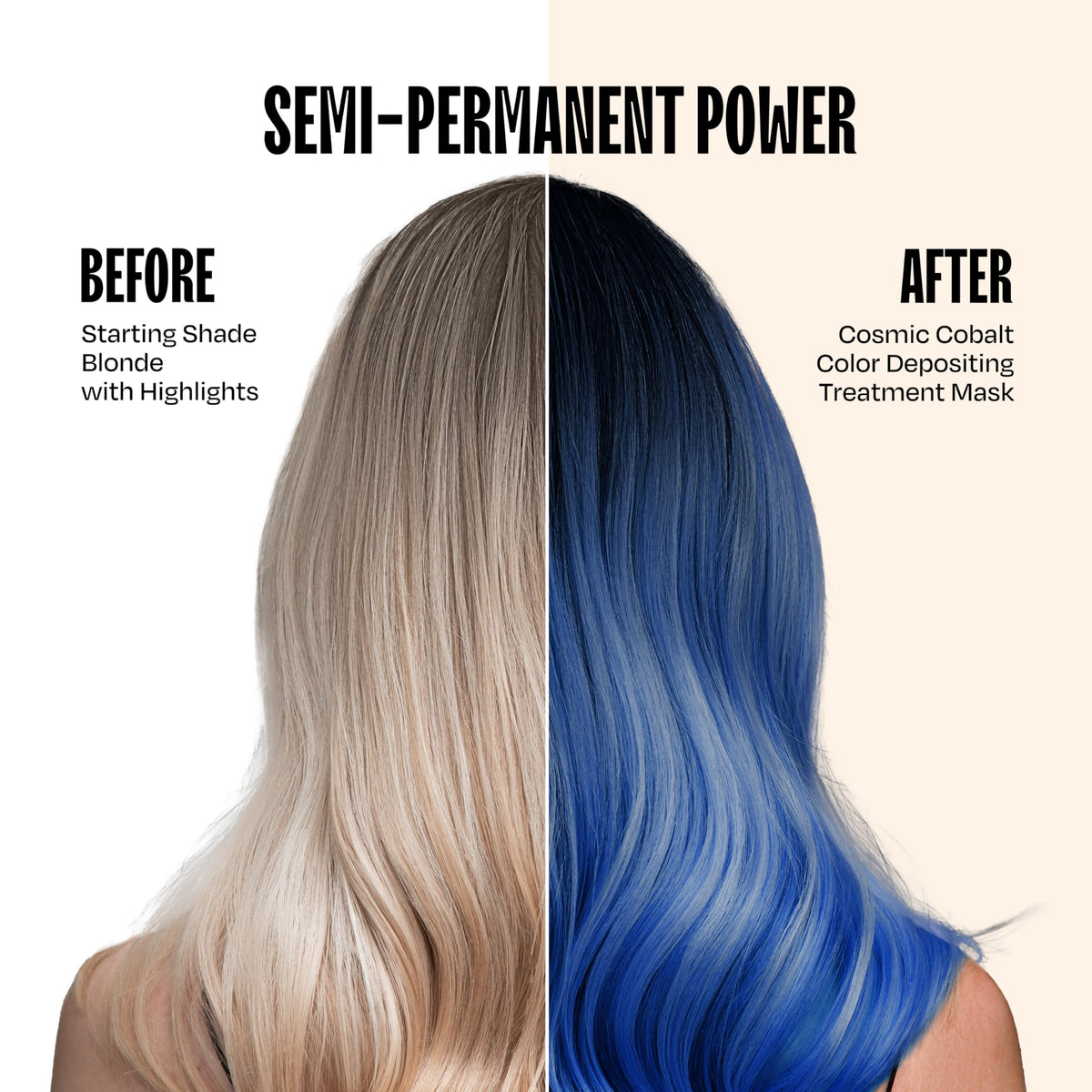 oVertone Cosmic Cobalt Hair Mask packaging details