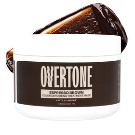 oVertone Espresso Brown Hair Mask front view