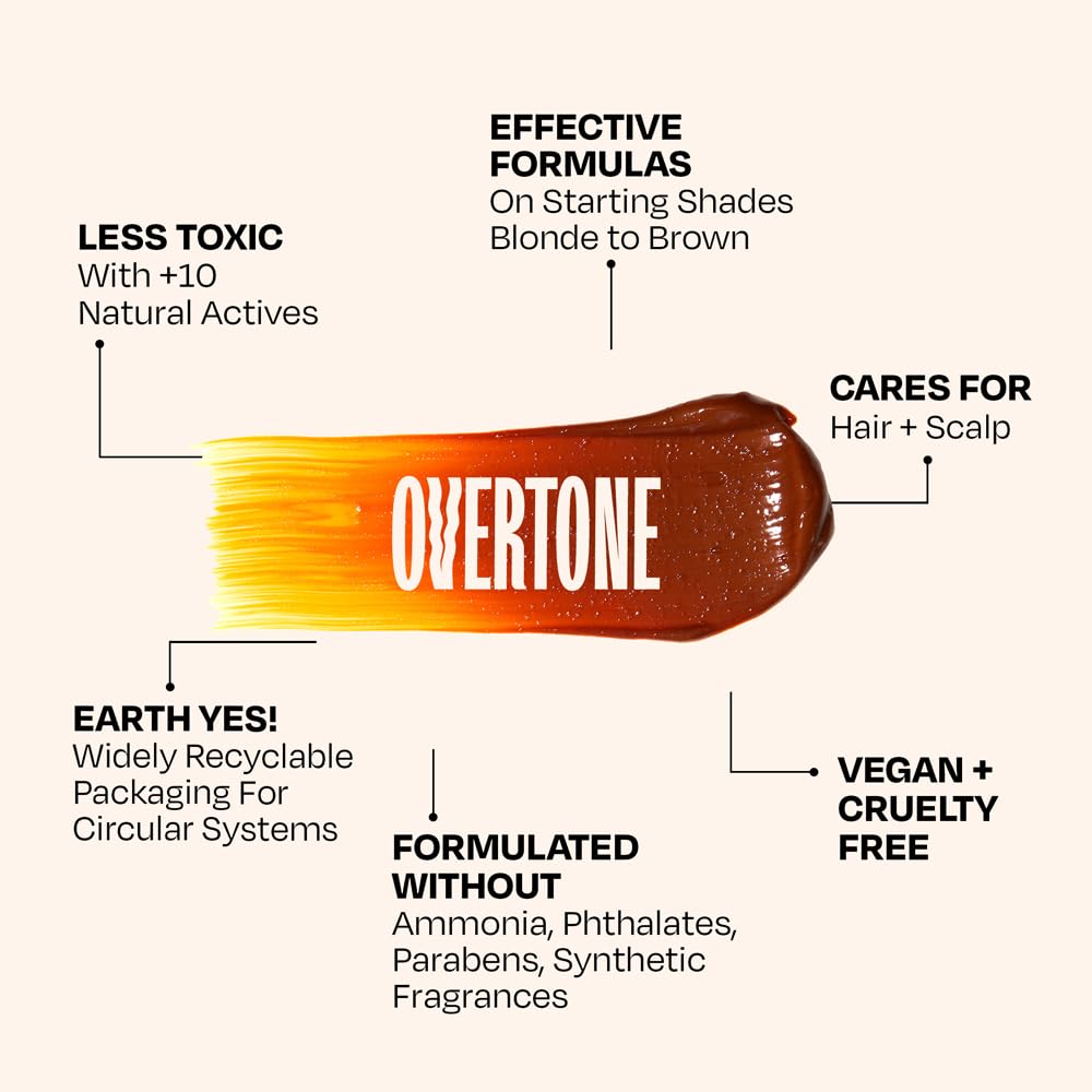 oVertone Ginger Glow Daily Conditioner 168g in shower setting