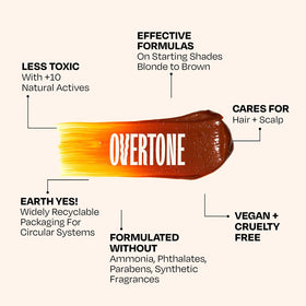 oVertone Ginger Glow Daily Conditioner 168g in shower setting
