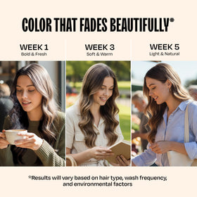 oVertone Golden Brown Hair Mask side view