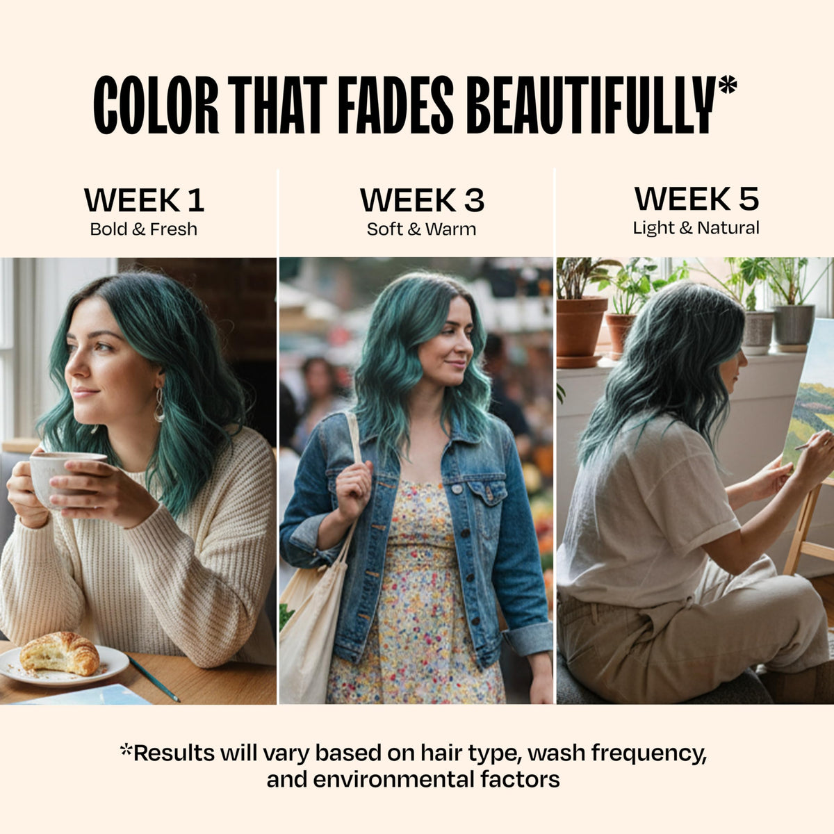 oVertone Midnight Teal Hair Mask ingredients list