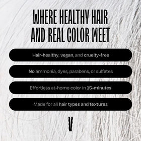 oVertone Serene Silver Hair Mask after application results