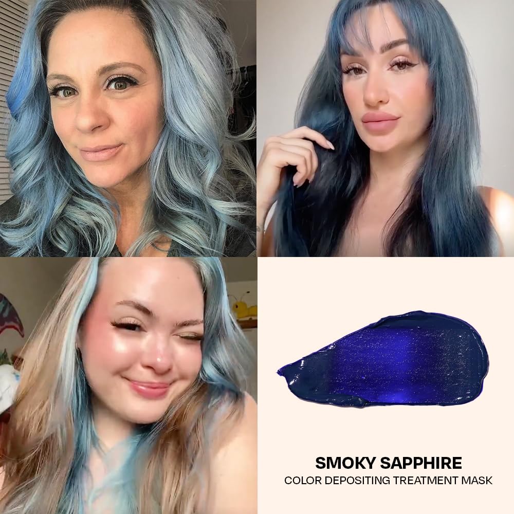 oVertone Smoky Sapphire Hair Mask ingredients list