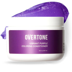 oVertone Vibrant Purple Hair Mask front view, 8 oz