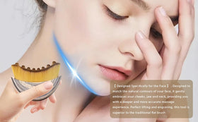 OVQ Lymphatic Contour Face Brush side view