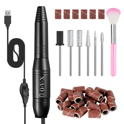 OVX Portable Electric Nail Drill Machine front view