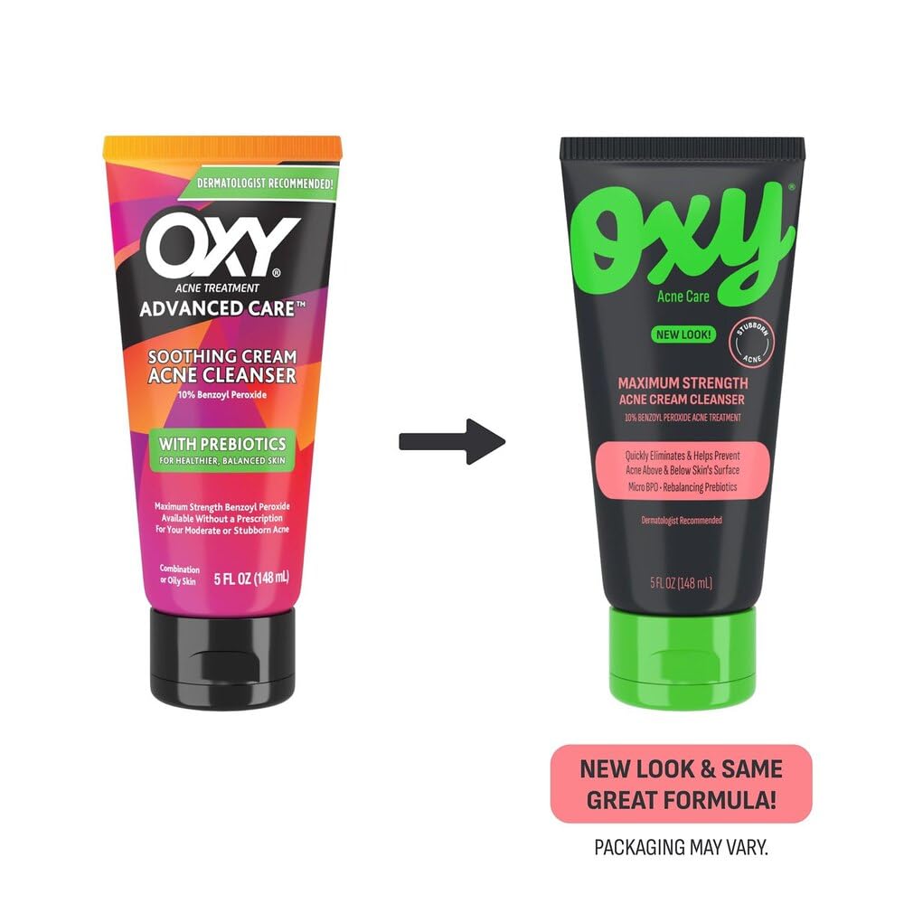 Oxy Acne Cleanser Maximum Strength 5oz packaging
