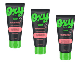 Oxy Acne Cleanser Maximum Strength 5oz with other skincare products