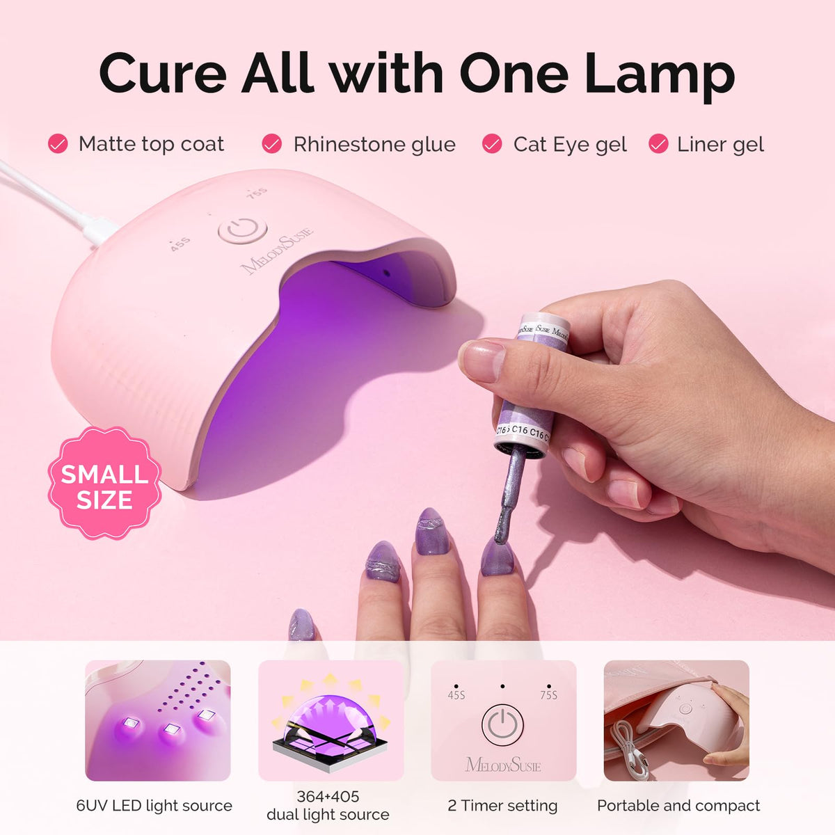 P-ART06F UV nail lamp front view