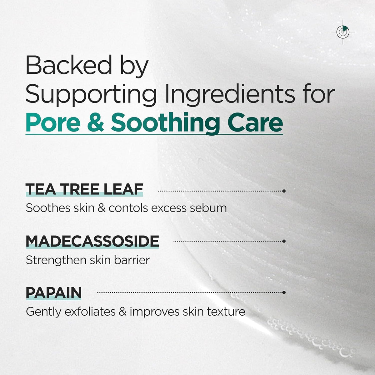 P.CALM Barrier Cycle Toner Pad in use on skin