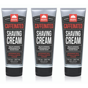 Pacific Shaving Company Caffeinated Shaving Cream 7 Oz front view