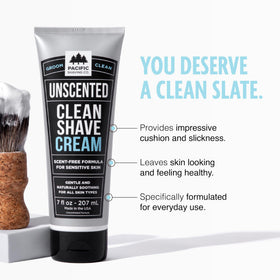 Pacific Shaving Company Sensitive Shaving Cream packaging