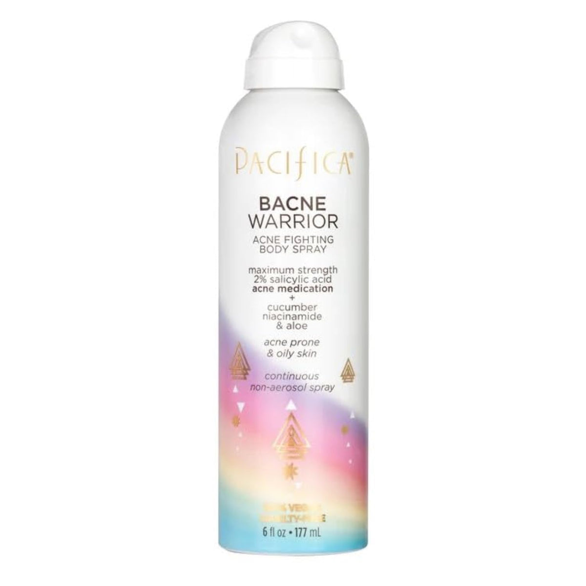 Pacifica Bacne Warrior Salicylic Acid Spray front view