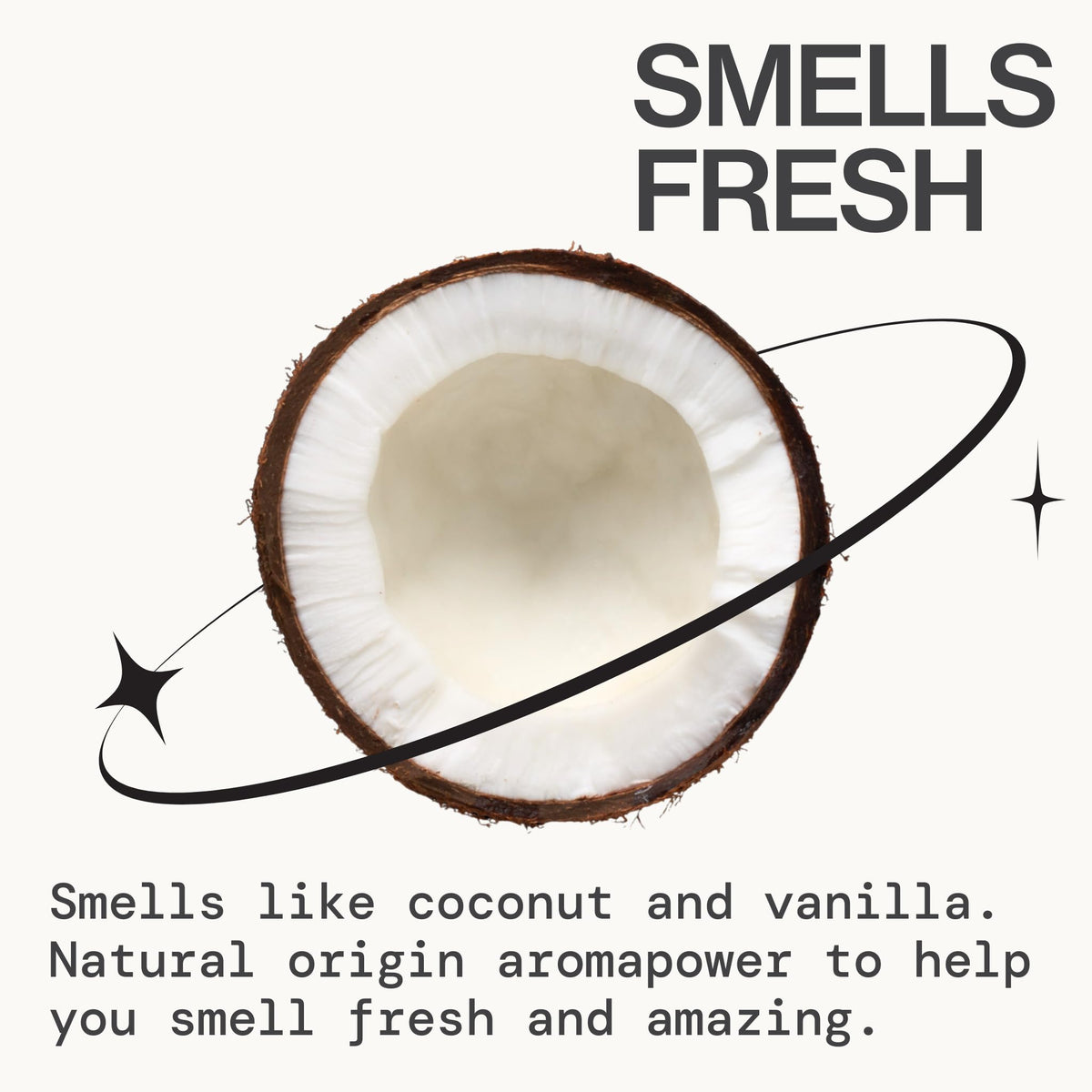 Pacifica Coconut Milk Deodorant Wipes displayed on a bathroom counter