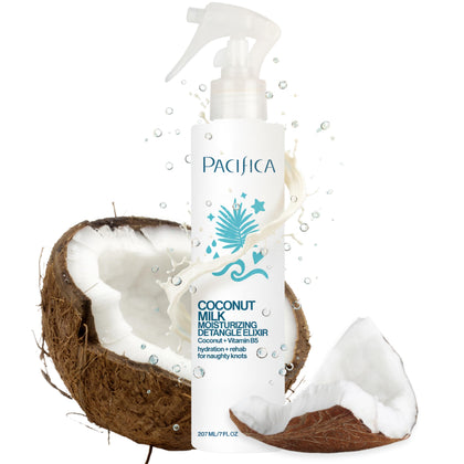 Pacifica Coconut Milk Hair Detangler Spray 240g front view