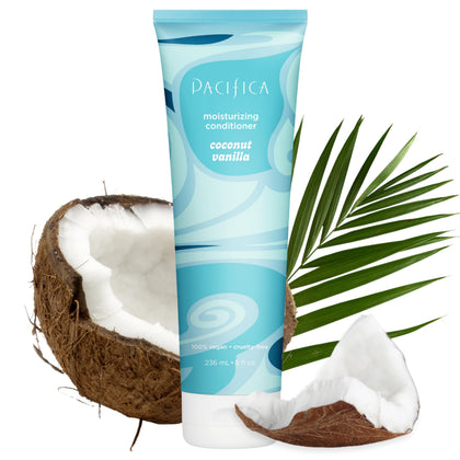 Pacifica Coconut Vanilla Moisturizing Hair Conditioner front view