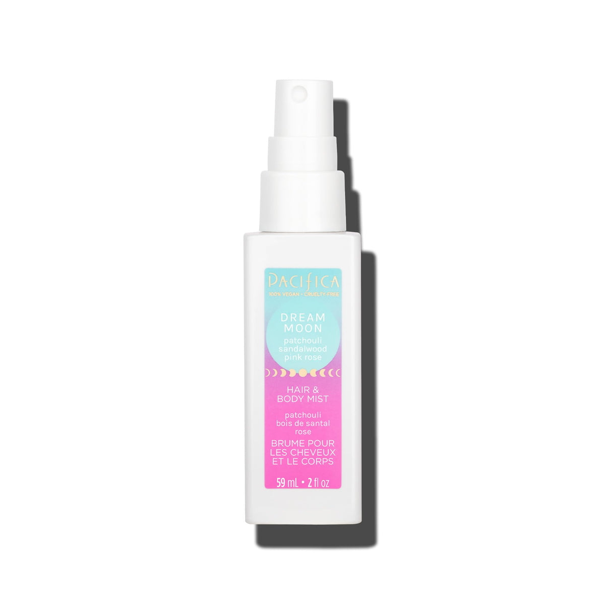 Pacifica Dream Moon Hair & Body Mist 2 Fl Oz front view