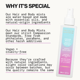 Pacifica Dream Moon Hair Perfume & Body Spray lifestyle scene