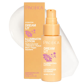 Pacifica Dreamlit Illuminating Facial Lotion front view, 82g