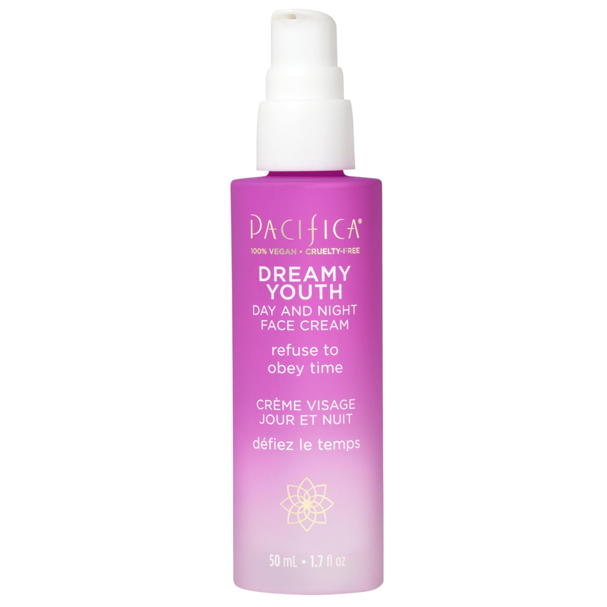 Pacifica Dreamy Youth Face Cream close-up of jar