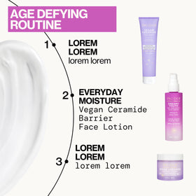 Pacifica Dreamy Youth Face Cream with floral background