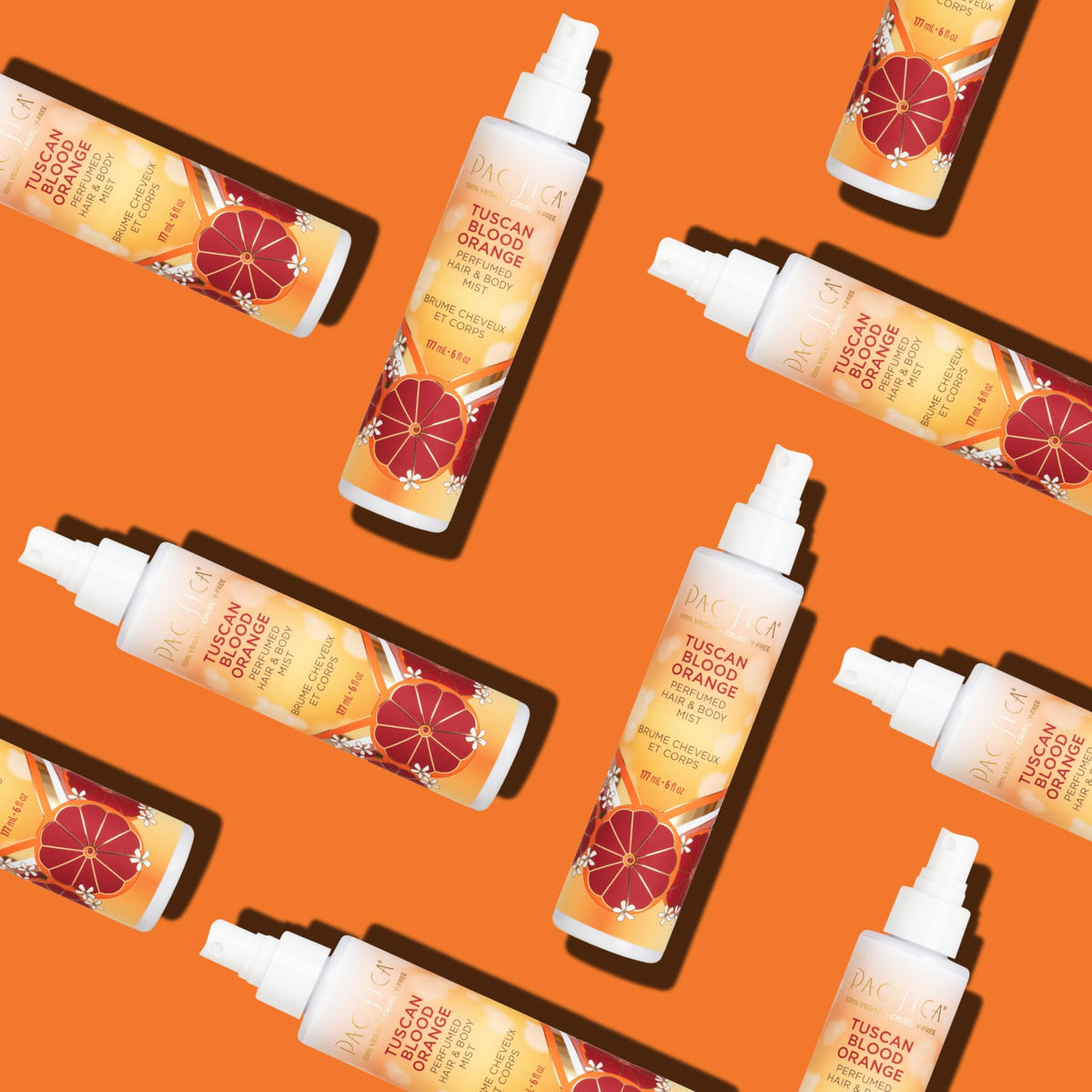 Pacifica Hair & Body Fragrance Mist Tuscan Blood Orange packaging