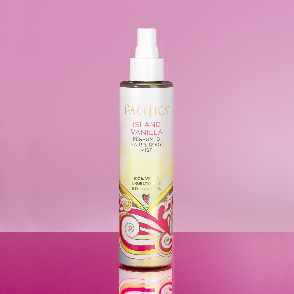 Pacifica Island Vanilla Hair & Body Mist 2-pack with packaging