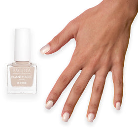 Pacifica Natural Nail Polish Plant Magic Brown Beige packaging
