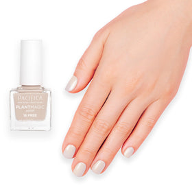 Pacifica Natural Nail Polish Plant Magic Brown Beige side view